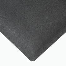 Wykładzina przemysłowa, ergonomiczna Uni-Fusion, typ Pebble Trax 60 cm x mb, obszar suchy, kolor czarny